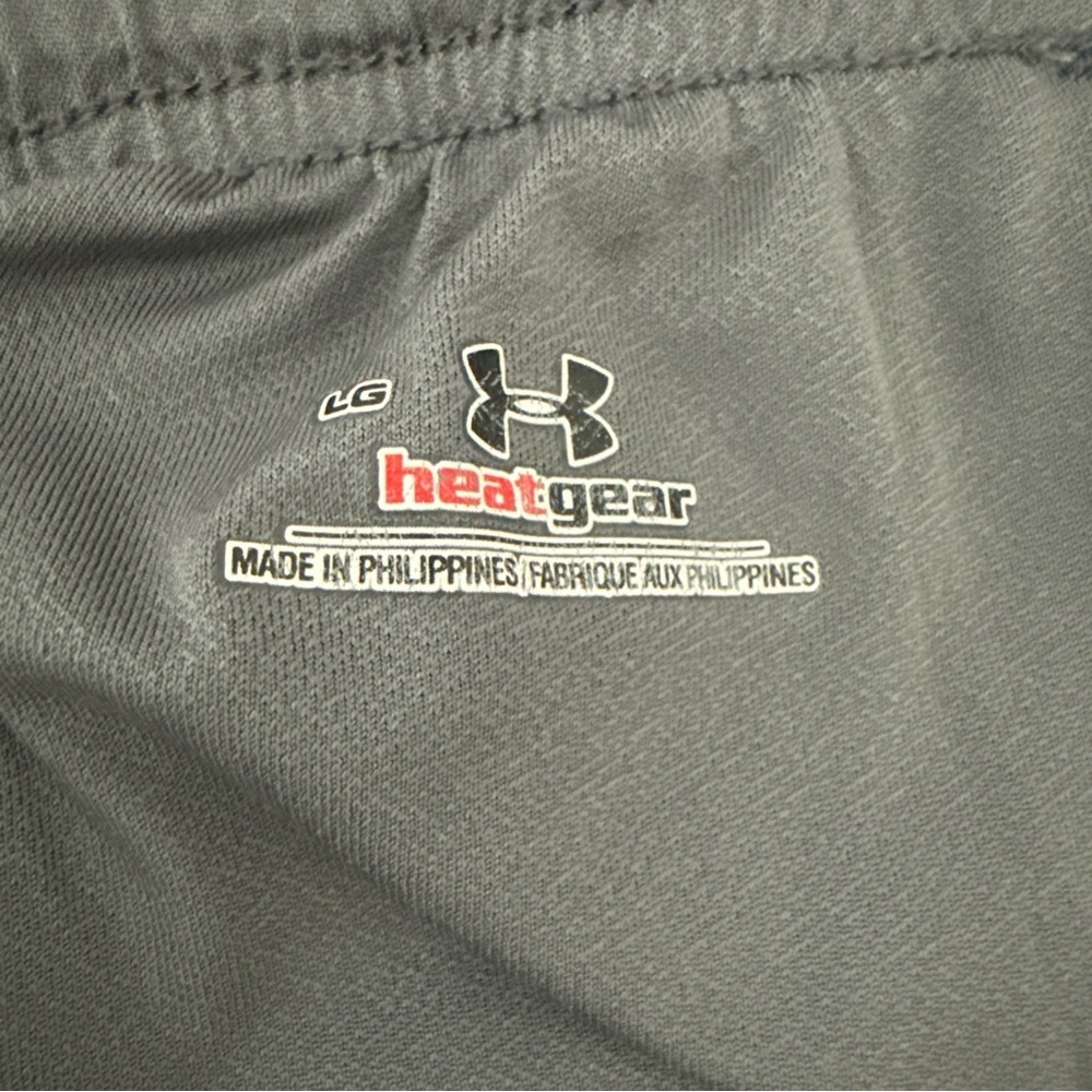 Under Armour Women’s Active Lined Drawstring Shorts Blue/white Heatgear Size L - Picture 6 of 8
